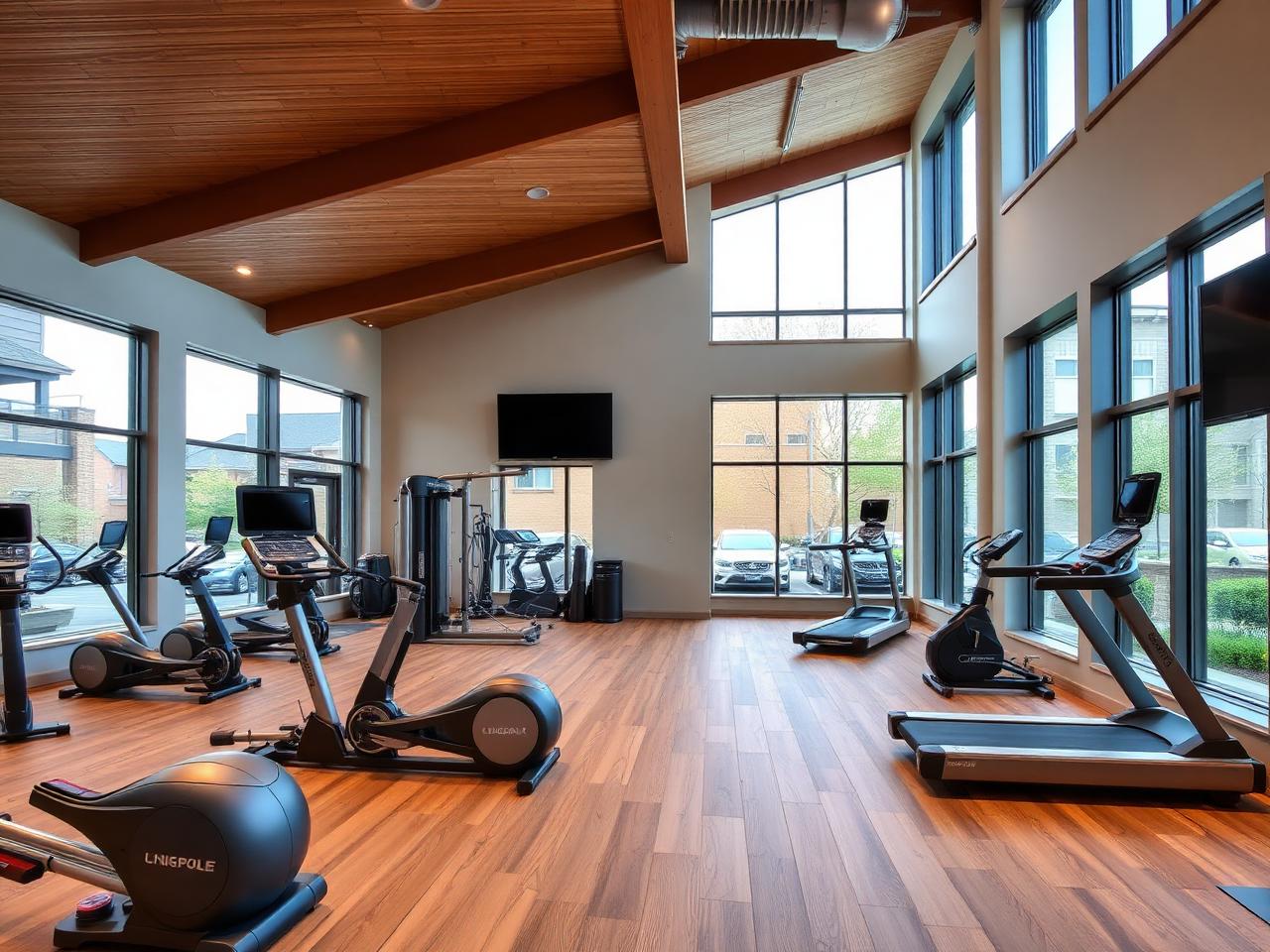 Gym & lounge